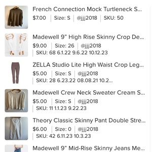 Bundle with black jeans!